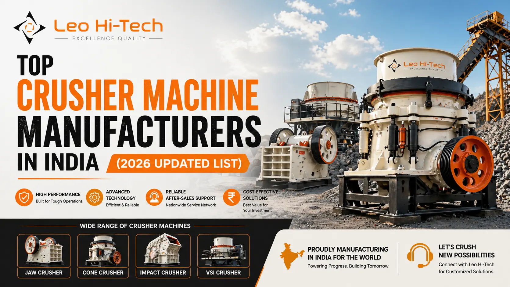 Top Crusher Machine Manufacturers in india
