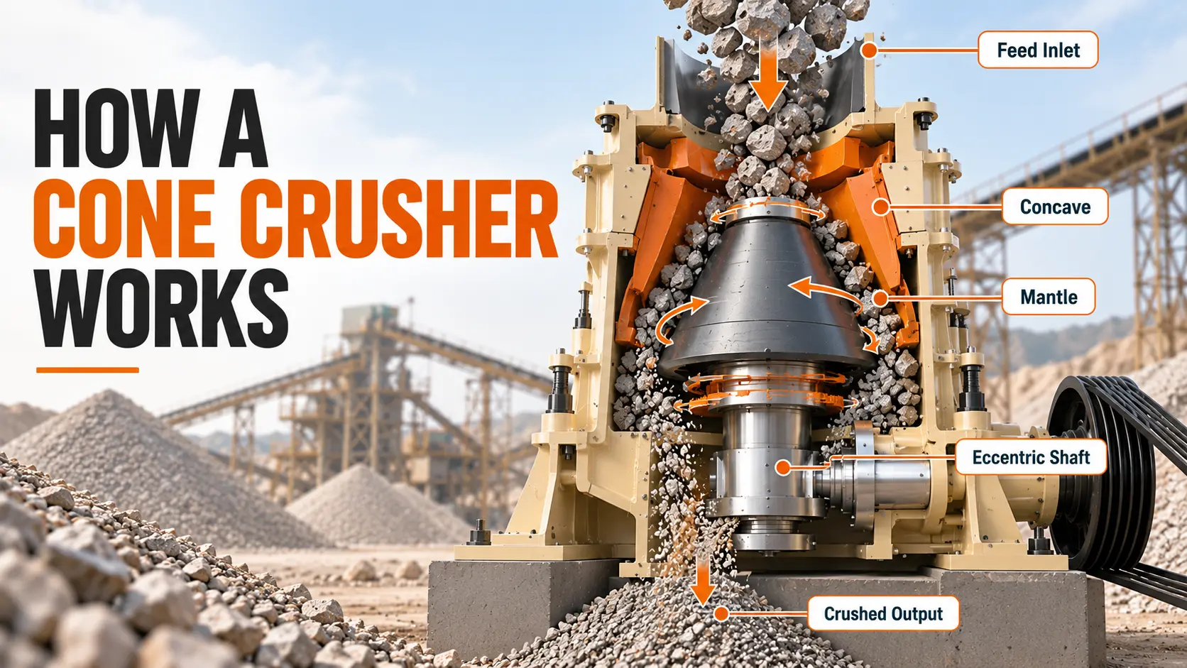 How-a-Cone-Crusher-Works